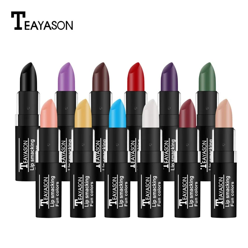 Clay Nude Lip Primer Concealer Velvet Matte White Black Halloween Retro Lipstick Waterproof Lasting Lip Stain Makeup for Women