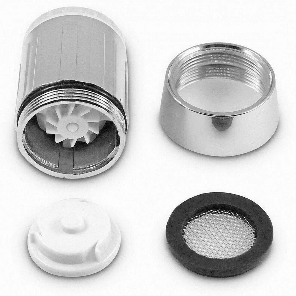 LED Light Faucet,Utility Sink Tap Replacement Part For Kitchen,LED Water Faucet Light Colorful Changing Glow Kitchen Tap Nozzle