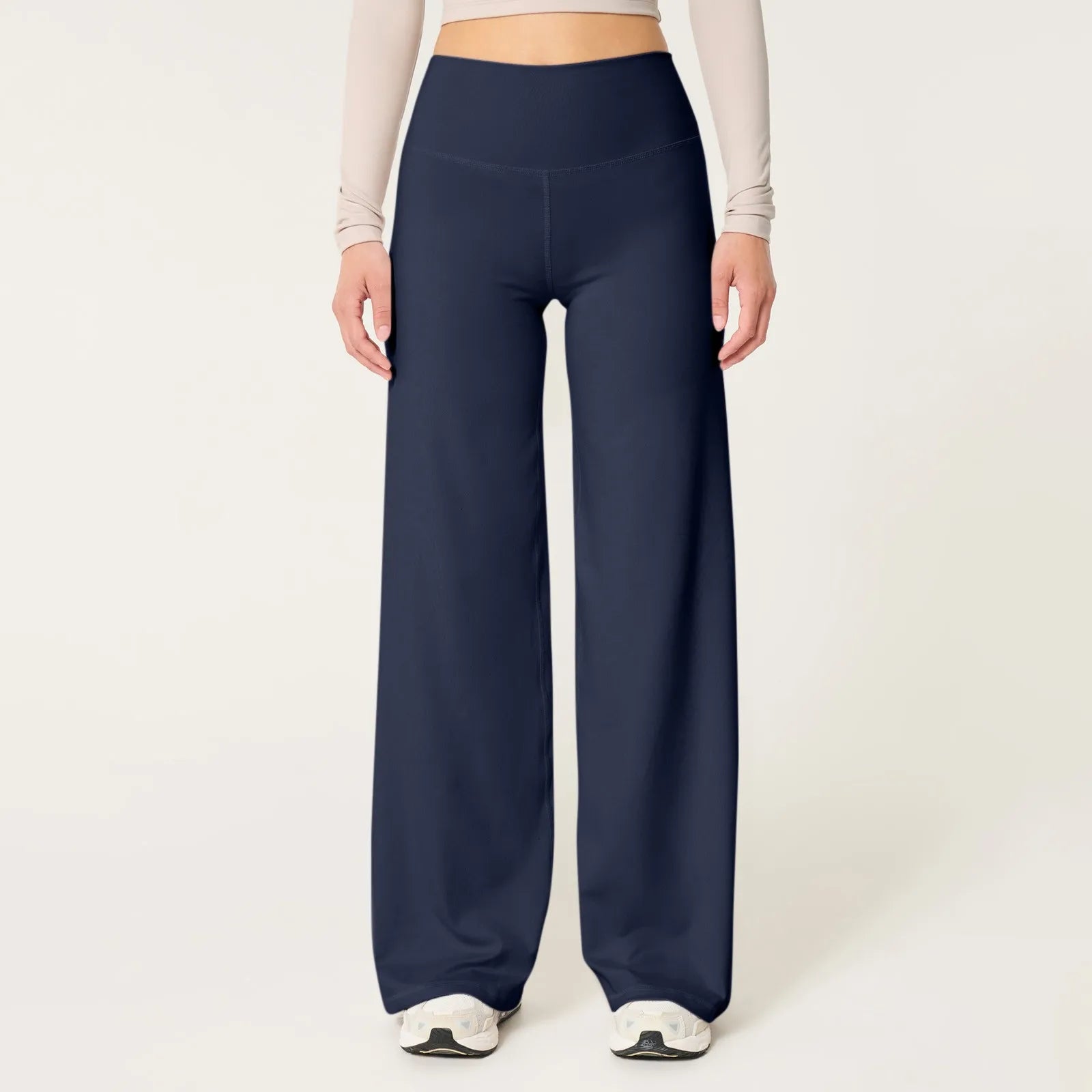 New Sweatpants Women Business Casual Yoga Pants Workout Leggings Stretchy Long Trousers Pants With High Waisted Pantalones