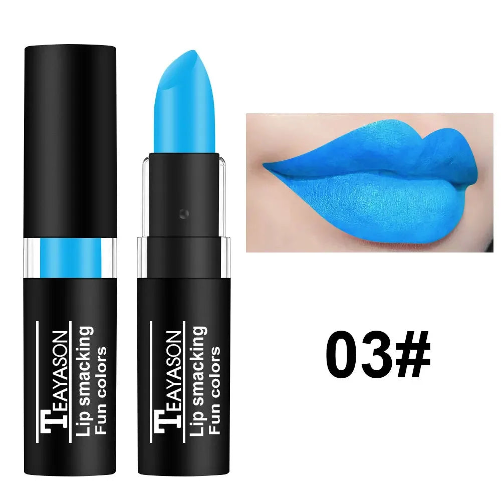Clay Nude Lip Primer Concealer Velvet Matte White Black Halloween Retro Lipstick Waterproof Lasting Lip Stain Makeup for Women