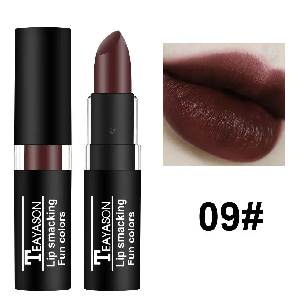 Clay Nude Lip Primer Concealer Velvet Matte White Black Halloween Retro Lipstick Waterproof Lasting Lip Stain Makeup for Women
