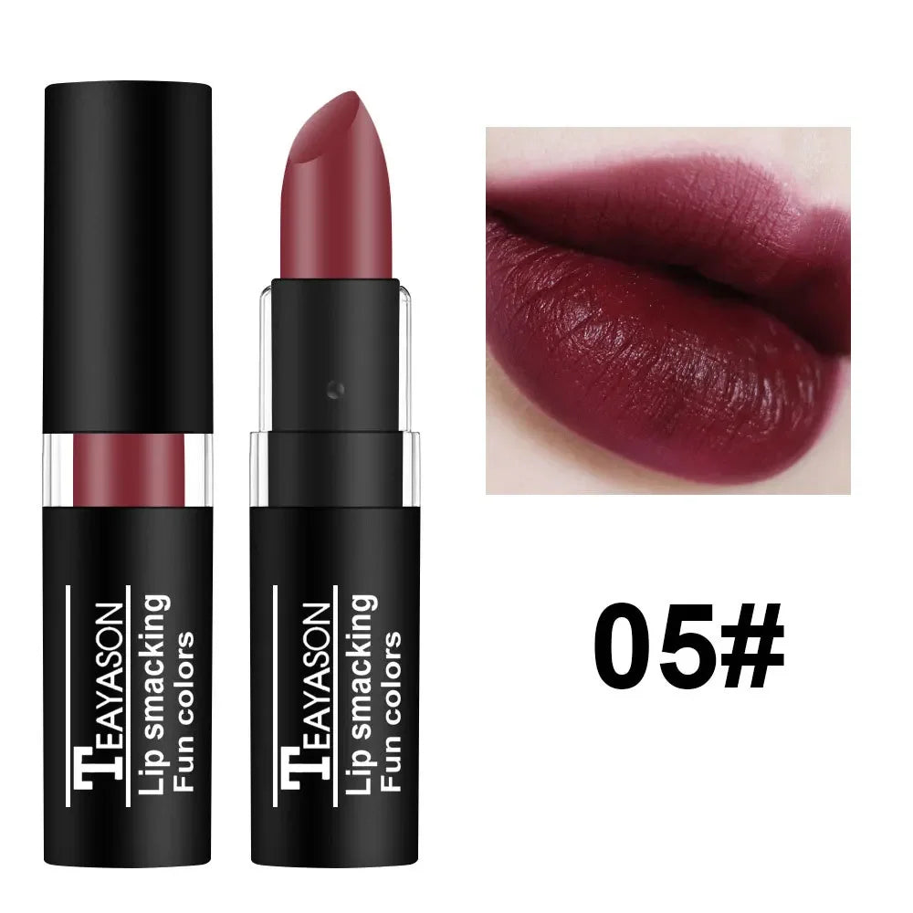 Clay Nude Lip Primer Concealer Velvet Matte White Black Halloween Retro Lipstick Waterproof Lasting Lip Stain Makeup for Women
