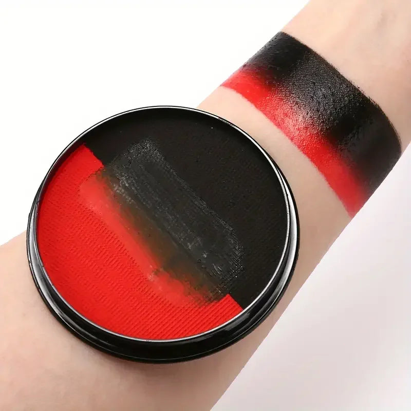 30g Double Color Water Based Body Face Paint DIY Body Painting For Cosplay Festival Opera Halloween Party Face Painting Makeup